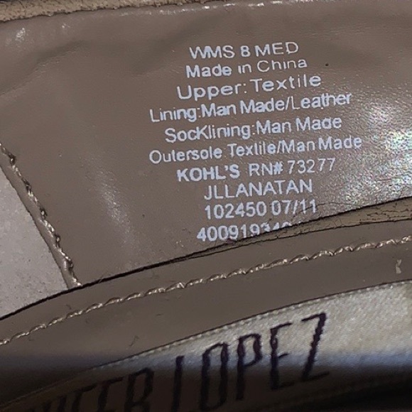 Jennifer Lopez Weathered platform heels - Picture 6 of 8